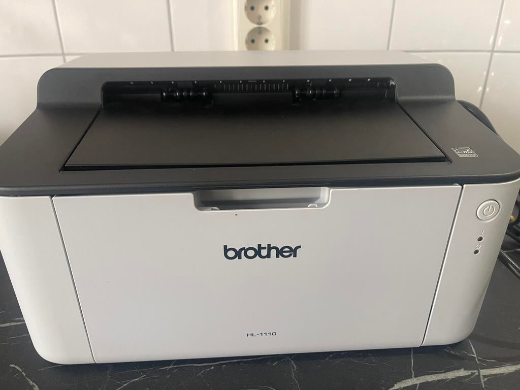 Printer brother HL-1110 Compacte zwart-witlaserprinter, Ophalen of Verzenden, Zo goed als nieuw