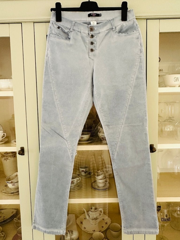 Broek licht blauw Enjoy Maat 40 Nieuw, Kleding | Dames, Broeken en Pantalons, Maat 38/40 (M), Blauw, Enjoy, Nieuw