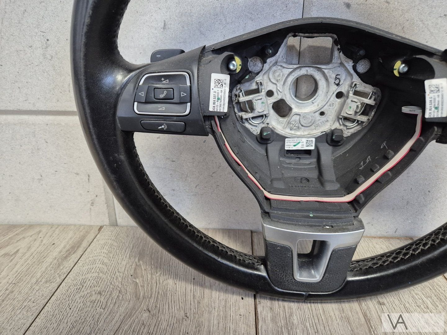 VW Golf 6 / Passat / Caddy stuur met flippers en knoppen, Gebruikt, -, Volkswagen, -