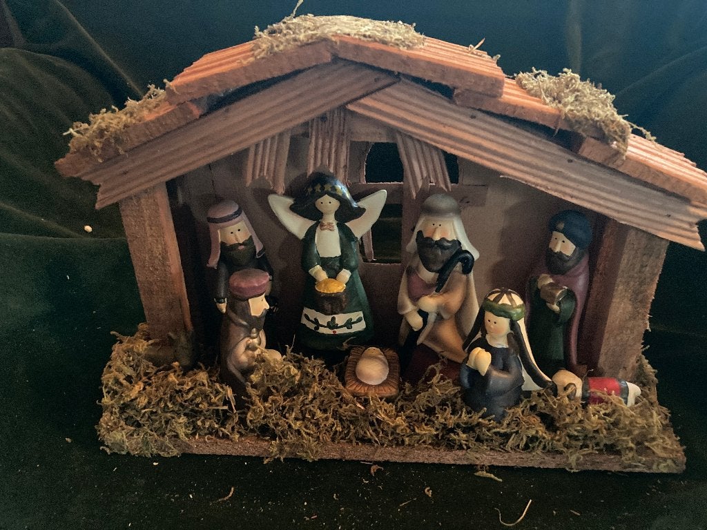 Keramiek kerstgroep (11), Diversen, Ophalen of Verzenden