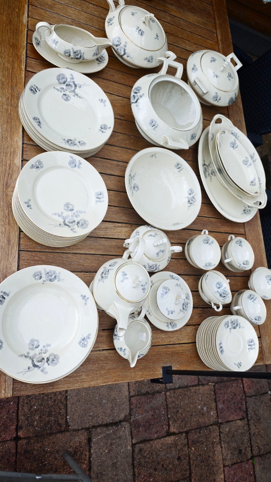 Vintage Haas & Czjzek Servies (1918-1938) Chodov, Ophalen
