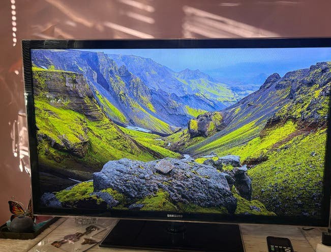 Samsung TV 46 inch - Zo goed als nieuw, Ophalen, 50 Hz, Zo goed als nieuw, Samsung