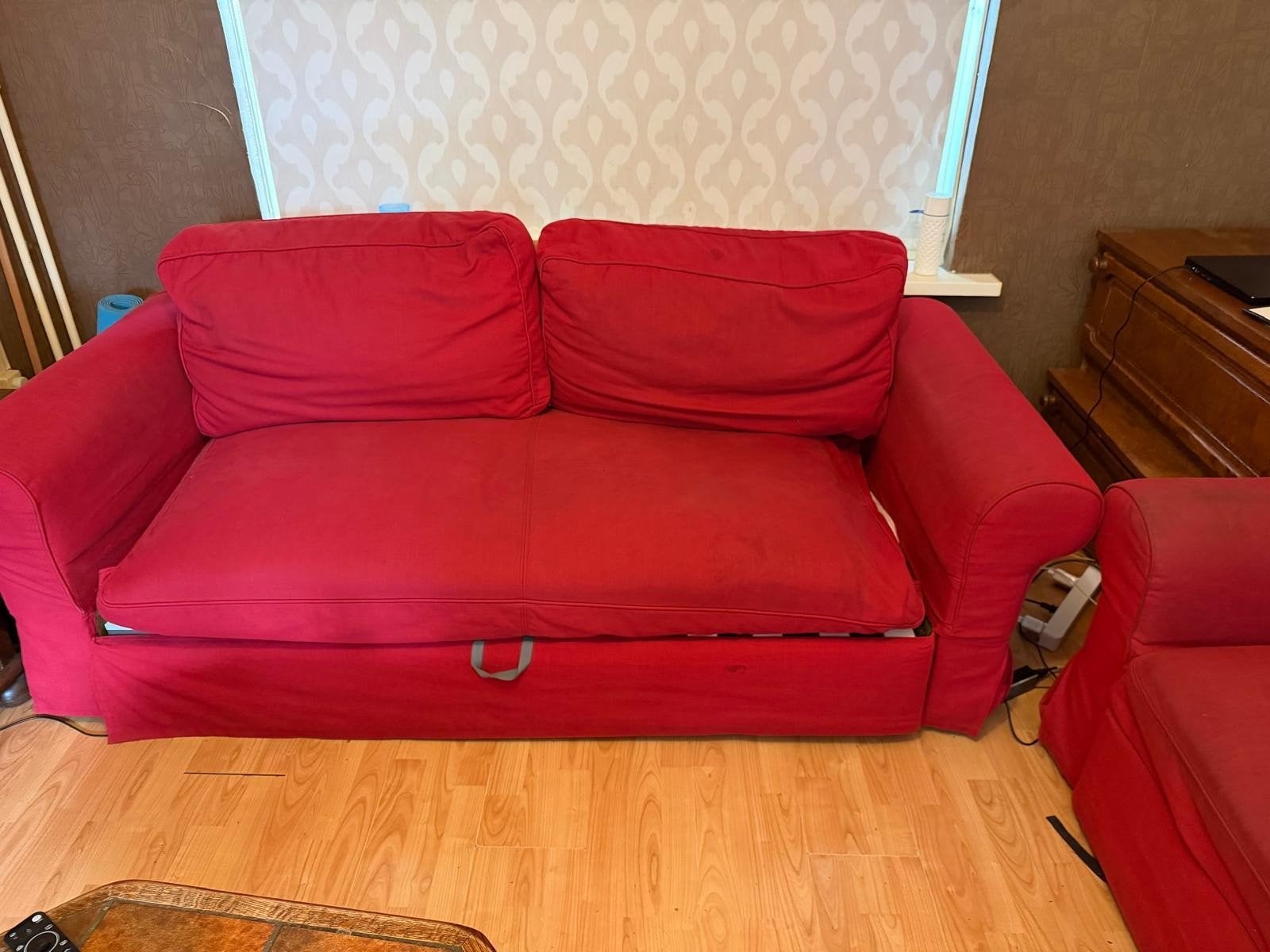 gratis af halen ikea bank, Ophalen, Gebruikt, 75 tot 100 cm, Tweepersoons