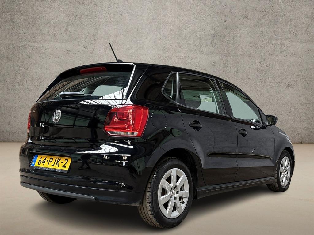 Volkswagen Polo 1.2 TDI Comfortline (NAVIGATIE, 5 DEURS, ELE, Auto's, Voorwielaandrijving, Stof, Gebruikt, Zwart