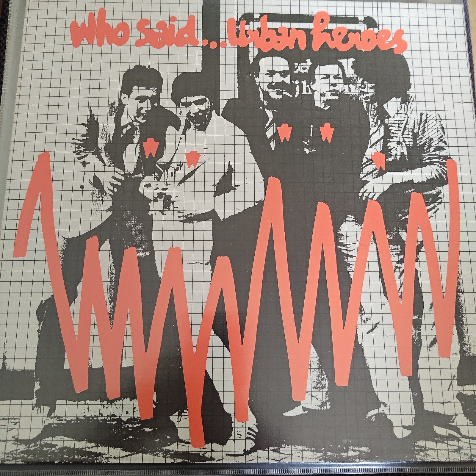Urban Heroes - Who Said... Urban Heroes LP (1980), Originele persing, Ophalen of Verzenden, Gebruikt, 12 inch