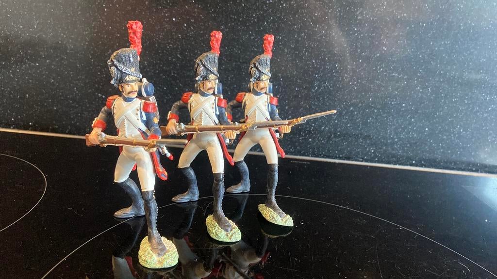 Papo Prestige: Napoleontische Legionairs., Verzamelen, Poppetjes en Figuurtjes, Ophalen of Verzenden, Zo goed als nieuw
