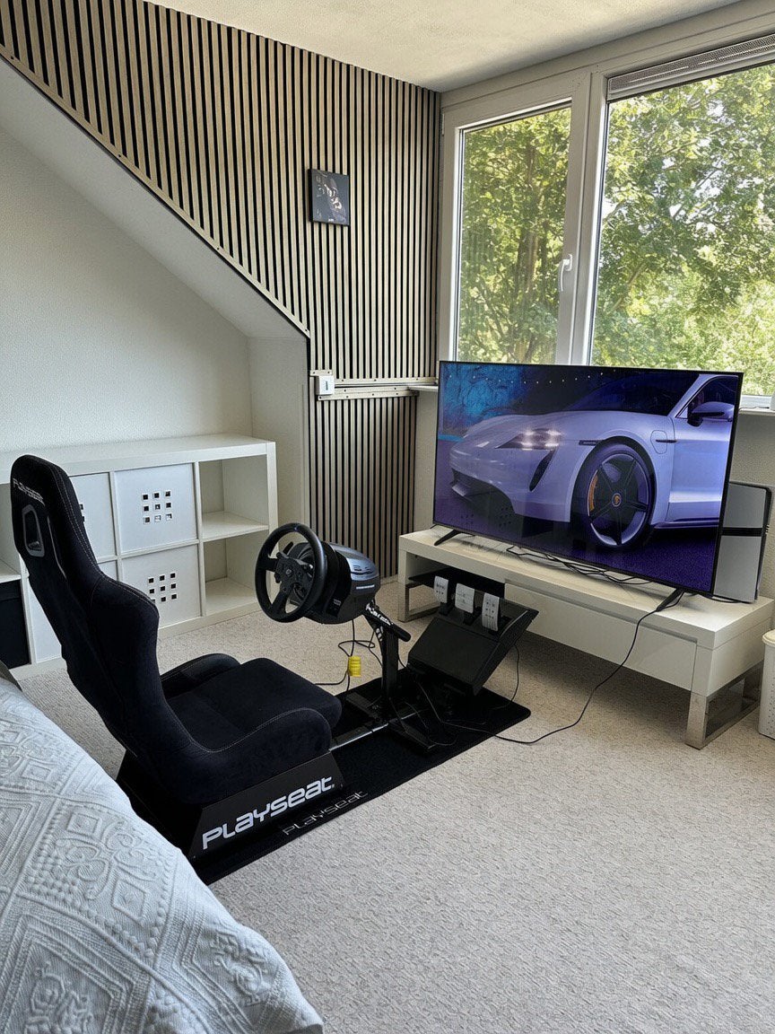 Thrustmaster T300RS GT + Playseat + Mat, Ophalen of Verzenden, Zo goed als nieuw, Playseat of Racestoel