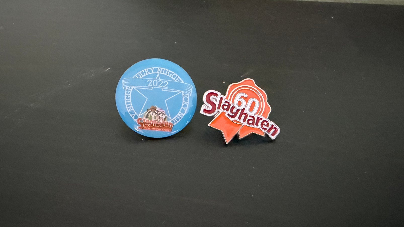 Pretpark Pins Attractiepark Slagharen 2022 & 60e Verjaardag, Ophalen of Verzenden, Zo goed als nieuw, Speldje of Pin