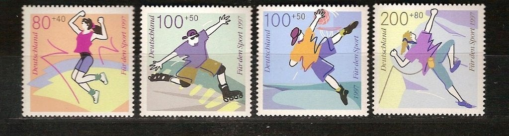 BRD 1898-1901 postfris, Ophalen of Verzenden, BRD, Postfris