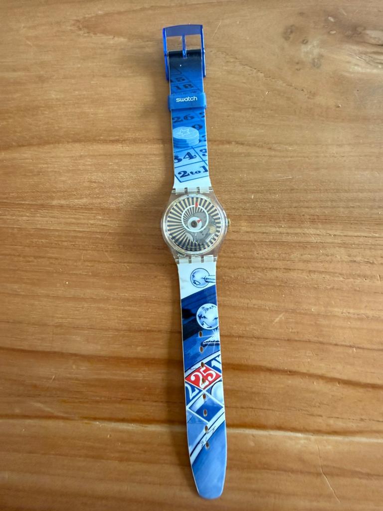 Swatch Holland Casino horloge, Overige merken, Overige materialen, Met bandje, Polshorloge