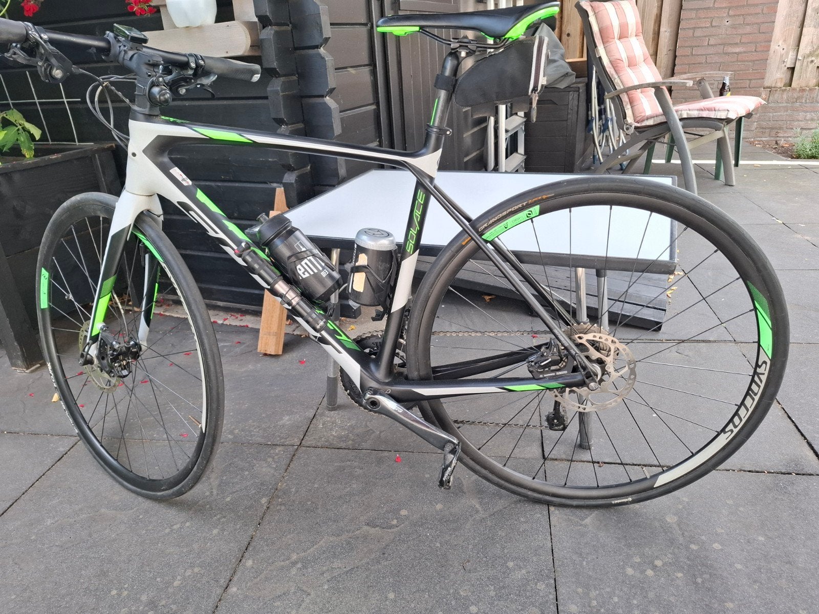 Scott Solace racefiets, 28 inch, 49 tot 53 cm, Zo goed als nieuw, Meer dan 20 versnellingen