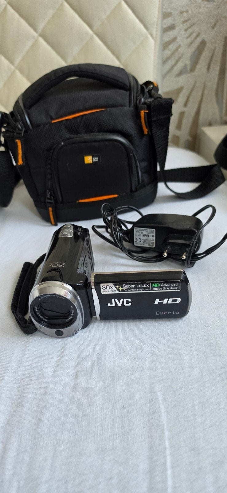 JVC Everio HD Camcorder met 30x optische zoom, Ophalen, Full HD, Gebruikt, JVC