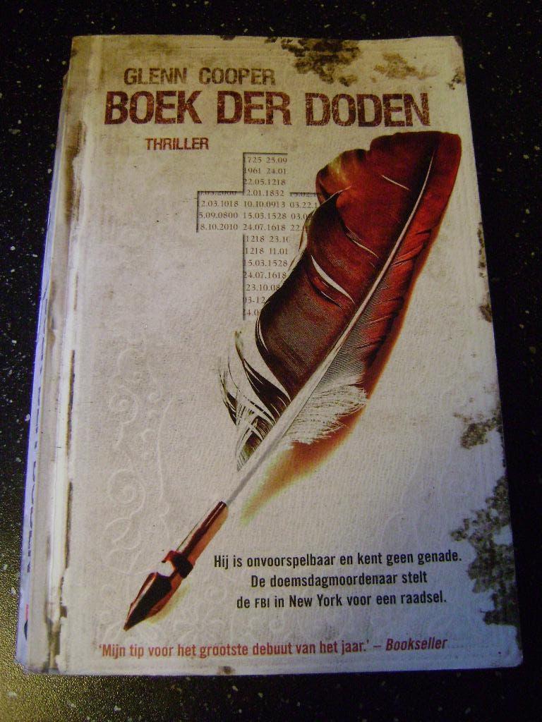 GLENN COOPER Boek der doden, Boeken, Ophalen of Verzenden, Gelezen