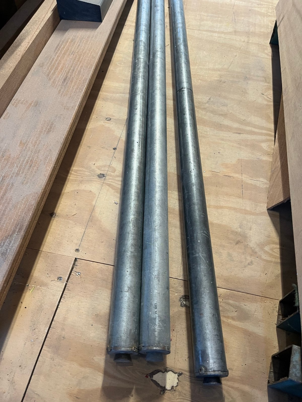 3x Ladingstangen met veer, max 195 cm, Auto-onderdelen, Ophalen