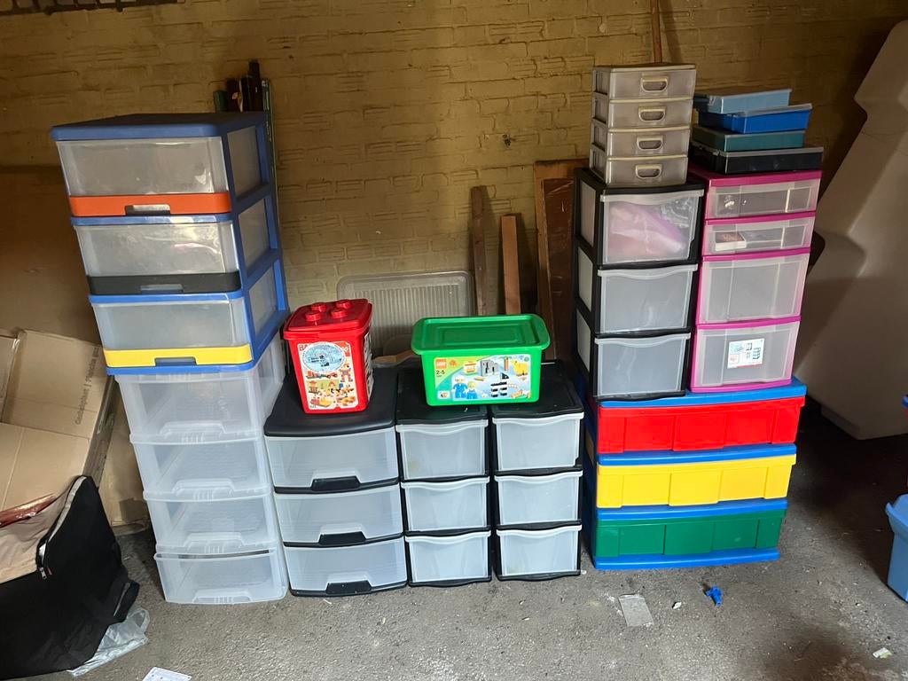 Lego sorteer kasten lades bakken kisten per stuk te koop, Ophalen, Zo goed als nieuw