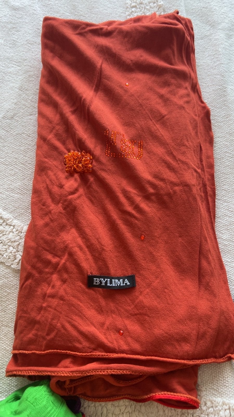 Bylima hoofddoek, Kleding | Dames, Hoeden en Petten, Verzenden, Zo goed als nieuw
