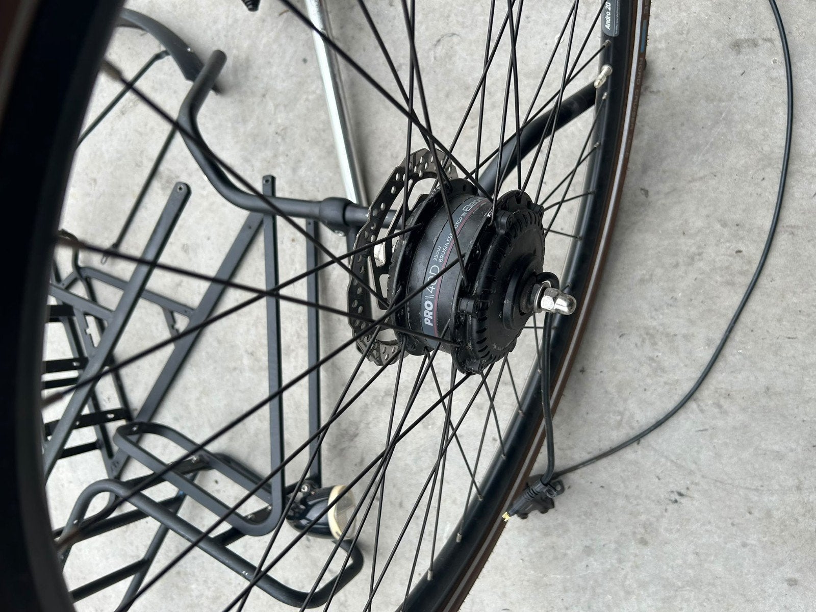 Voorwielmotor Stella elektrische fiets, Fietsen en Brommers, Elektrische fiets, Gebruikt, Stella, Ophalen of Verzenden