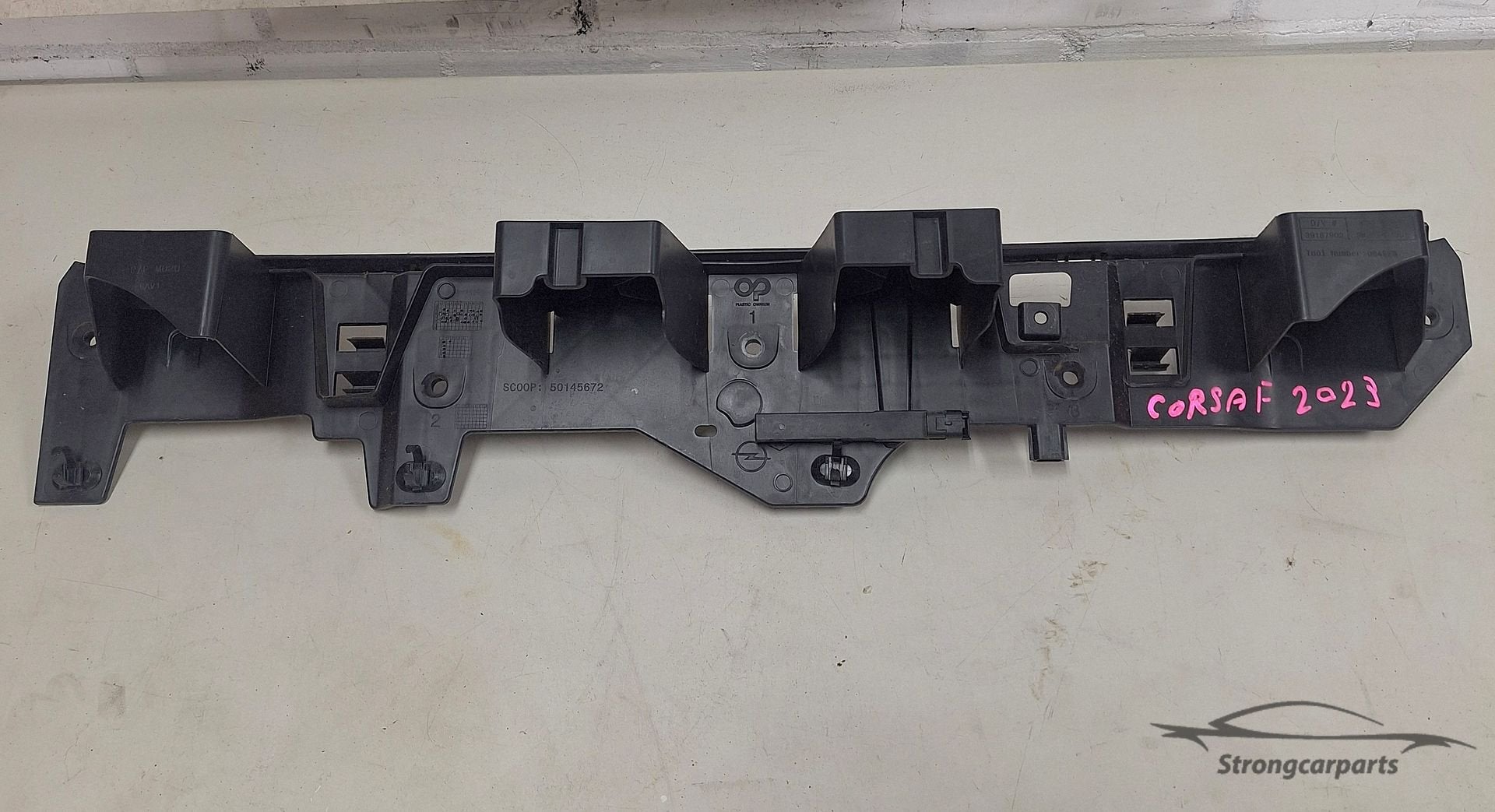 Bumper middendeel achter bumpersteun 9829543480 nieuwstaat, Gebruikt, -, -, Opel