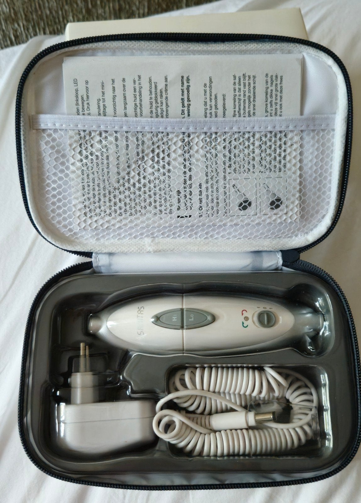 Sanitas SMA35 manikure/pedicure set. Bieden, Witgoed en Apparatuur, Persoonlijke-verzorgingsapparatuur, Ophalen of Verzenden, Zo goed als nieuw