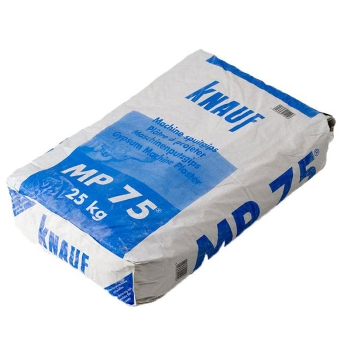 Knauf MP 75 Engis Spuitgips 25kg - Ongeopend, Ophalen of Verzenden, Nieuw
