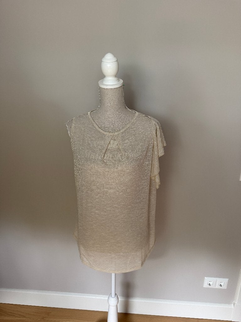 Mouwloos top shirt Sisley maat M, Sisley, Zo goed als nieuw, Zonder mouw, Ophalen