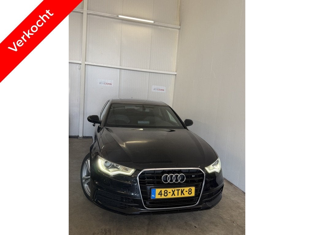 Audi A6 Limousine 2.0 TDI | S-Line | Automaat | Leder !, Auto's, Automaat, Euro 5, Gebruikt, Zwart