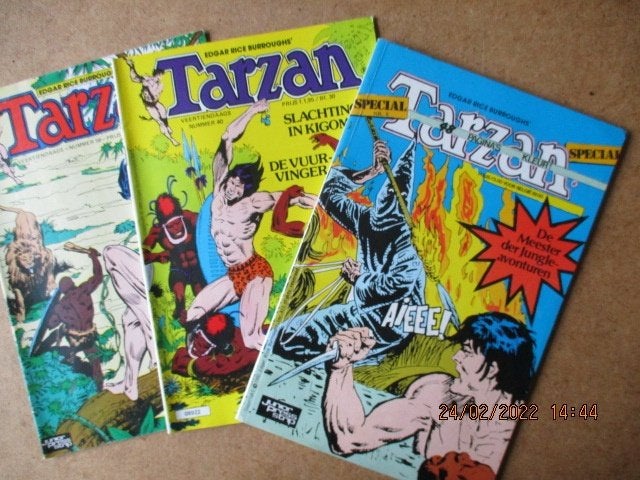 adv5941 tarzan, Eén comic, Ophalen, Gelezen, Overige gebieden