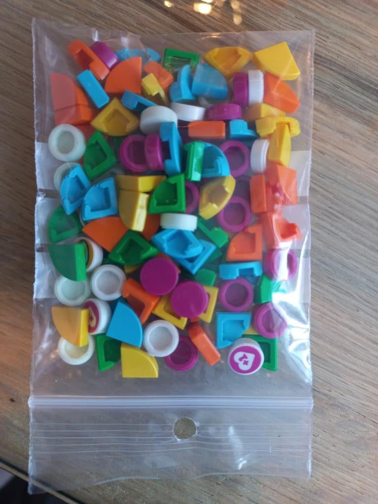 65% Korting op gebruikte Lego 41932 Extra Dots Series 5, Overige thema's, Lego, Ophalen of Verzenden, Zo goed als nieuw