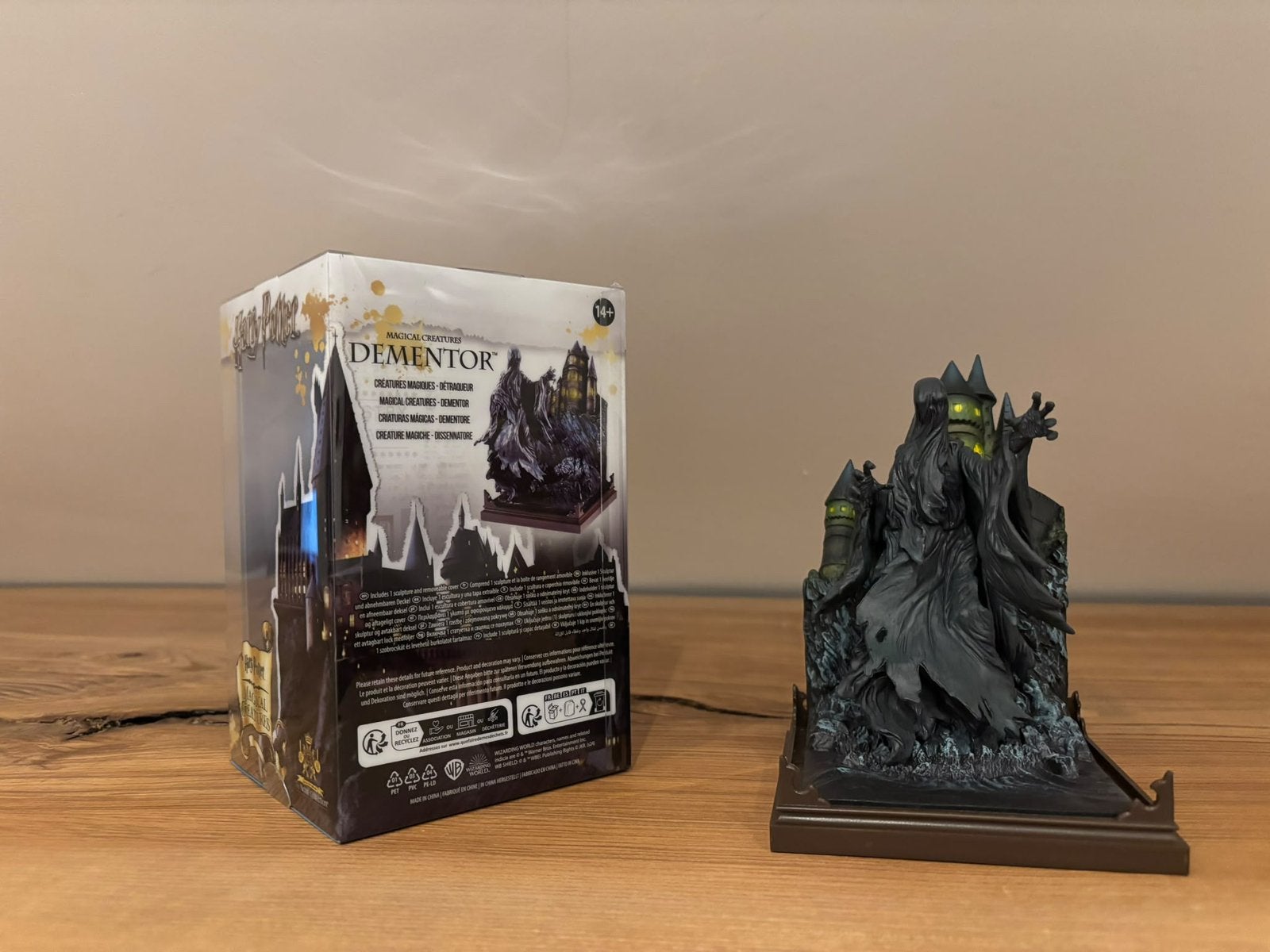 Magical Creatures Harry Potter dementor, Ophalen of Verzenden, Zo goed als nieuw, Actiefiguurtje