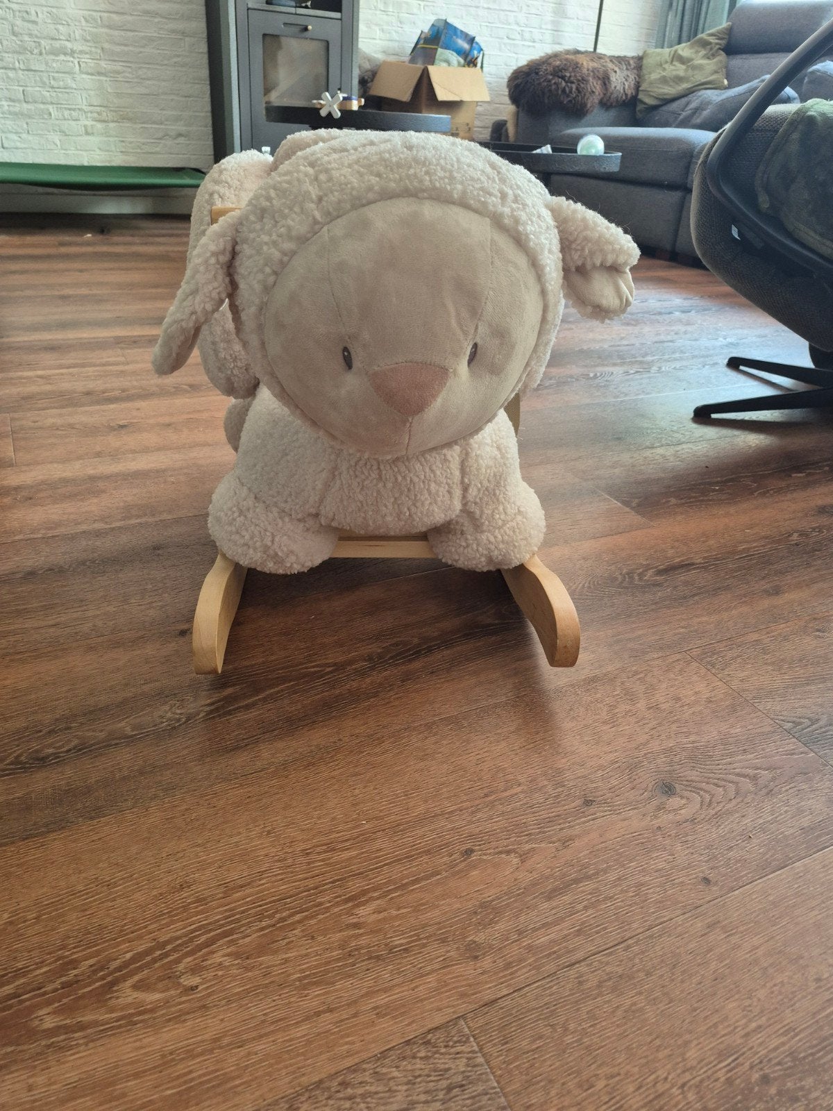 Schommelstoel Schaap - Zacht en Veilig Speelplezier, Ophalen, Gebruikt, Jongen of Meisje