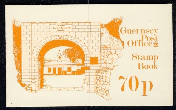 Guernsey postzegelboekje 16 1982 postfris, Ophalen of Verzenden, Postfris