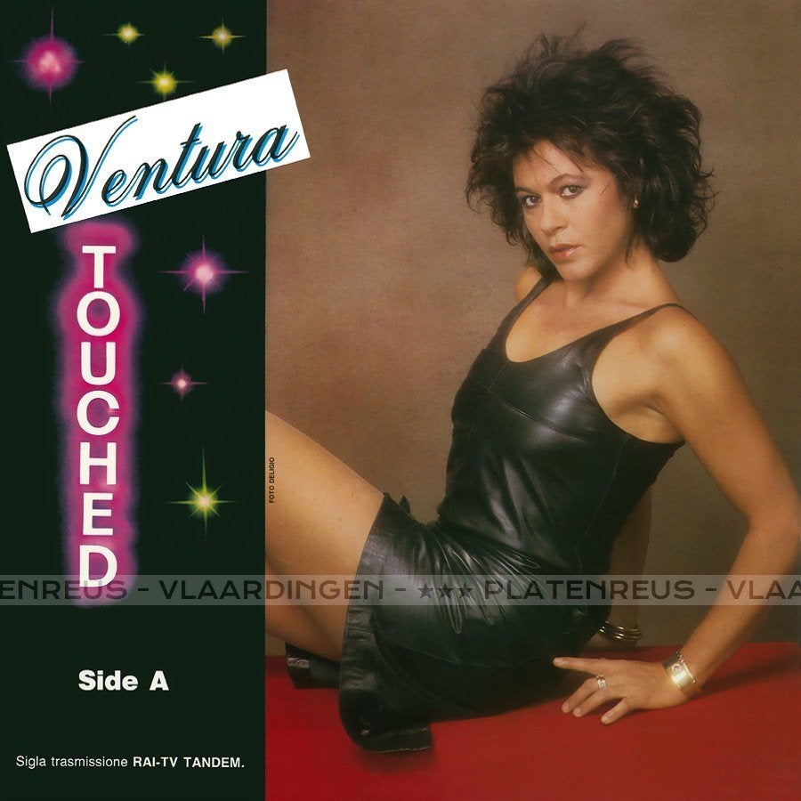 Ventura – Touched 12" Maxisingle Italo Nieuw Zwart Vinyl, Disco, 12 inch, Nieuw in verpakking, Overige typen