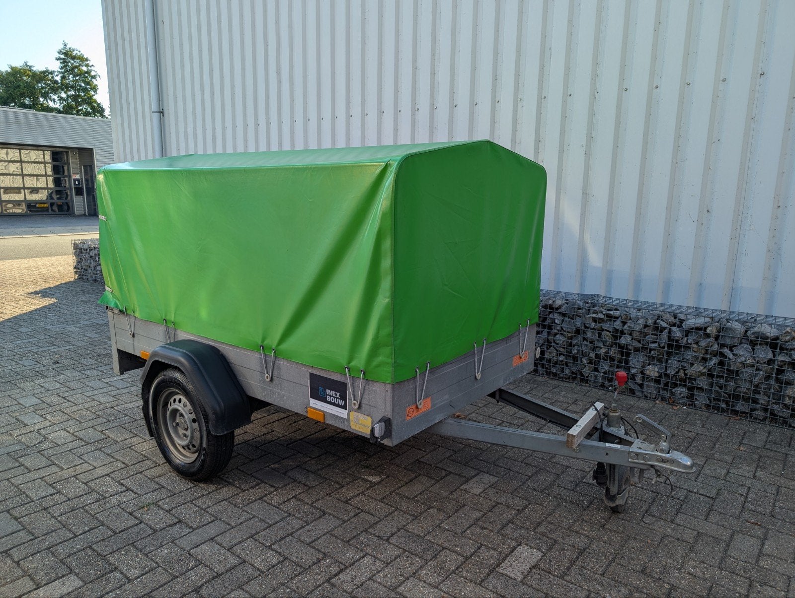 A kwaliteit - Saris king huif aanhanger 206 x 114 + slot, Auto diversen, Aanhangers en Bagagewagens, Ophalen