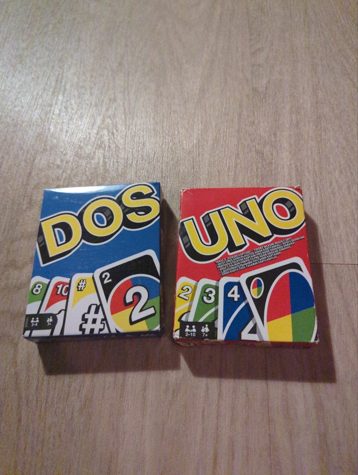 UNO en DOS kaartspellen, Vijf spelers of meer, Ophalen of Verzenden, Zo goed als nieuw, Mattel