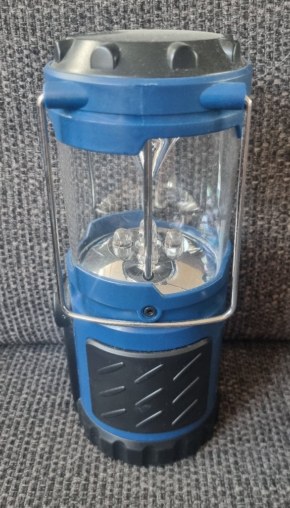 Whatshome 5 LED opwindbare lantaarn blauw, Ophalen of Verzenden, Nieuw, Batterij