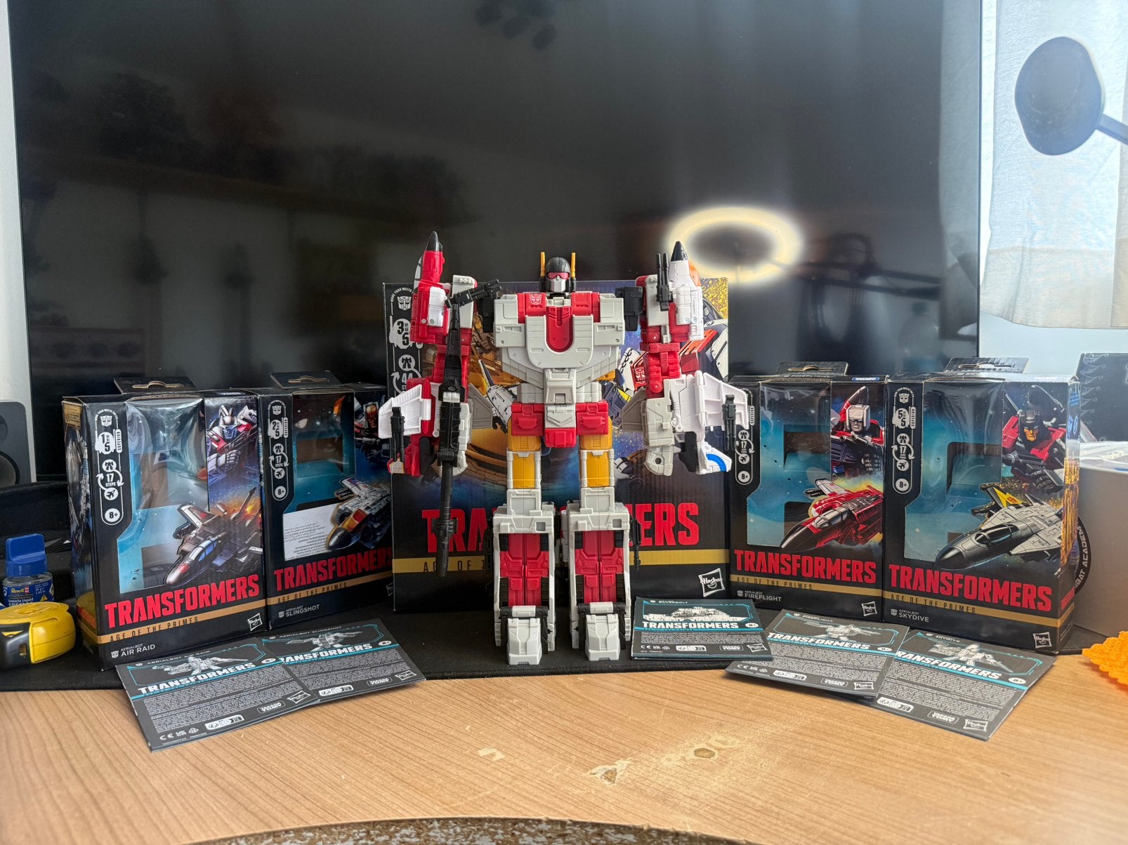 Age of The Primes Superion set, Verzamelen, Transformers, G1, Ophalen of Verzenden, Zo goed als nieuw, Autobots