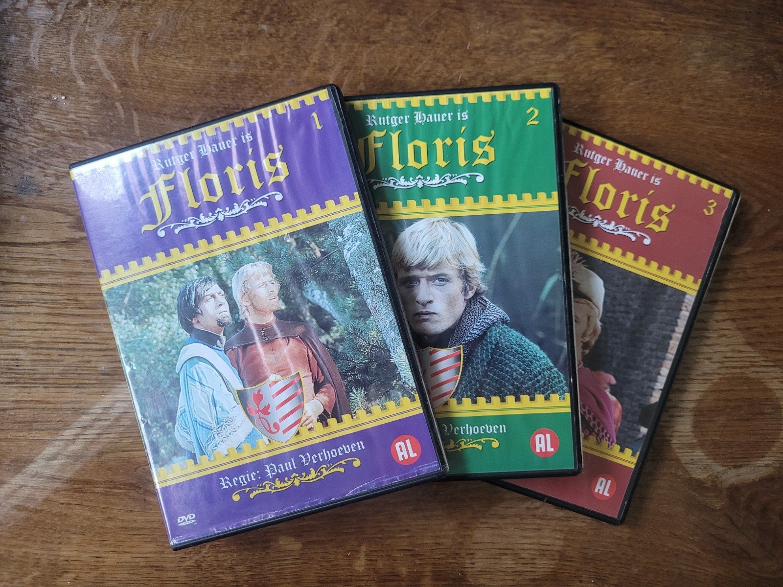 Floris DVD Box - Complete Serie met Rutger Hauer, Cd's en Dvd's, Gebruikt, Alle leeftijden, Ophalen of Verzenden, Actie en Avontuur