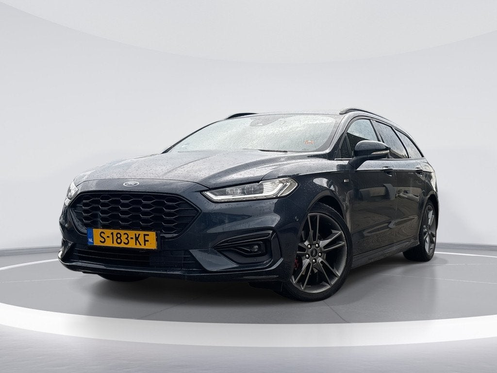 Ford Mondeo Wagon 2.0 IVCT HEV Vignale |STOEL+STUURVVERW|NAV, Gebruikt, 4 cilinders, Mondeo, Blauw