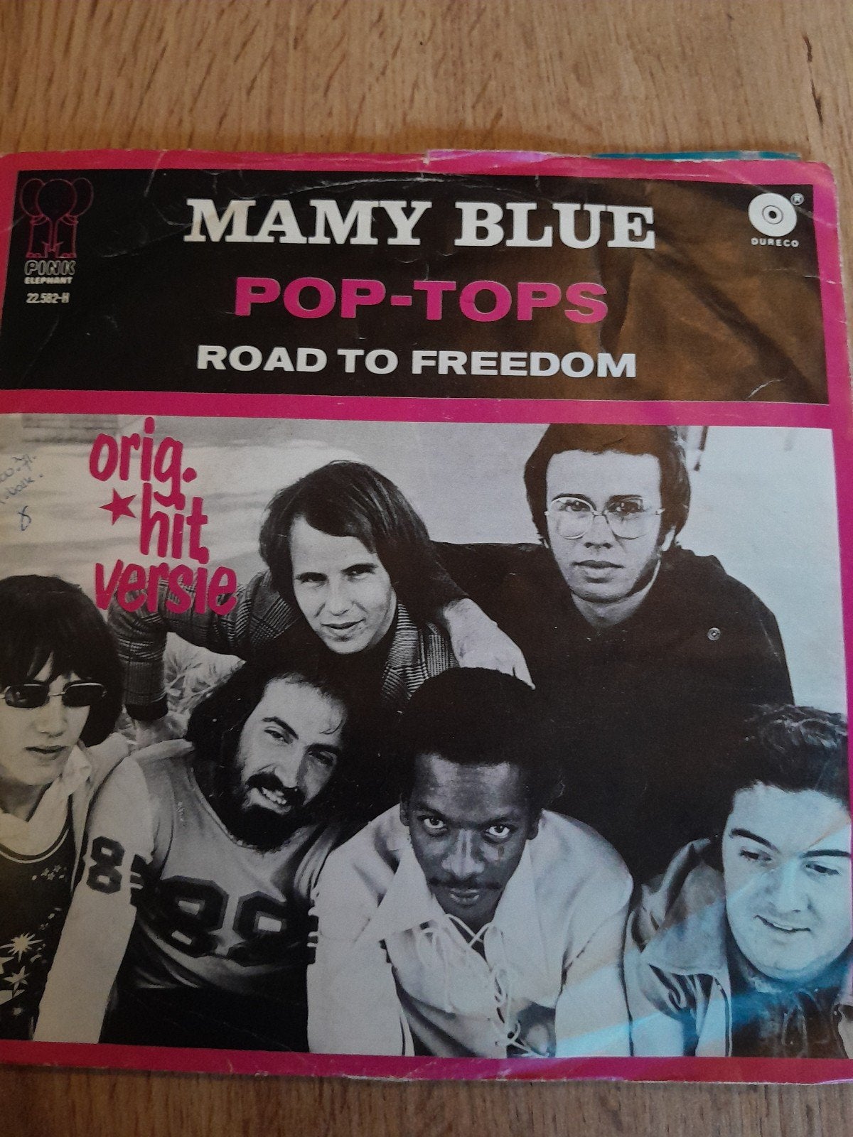 pop tops 7inch mamy blue, Ophalen of Verzenden, Zo goed als nieuw, Pop