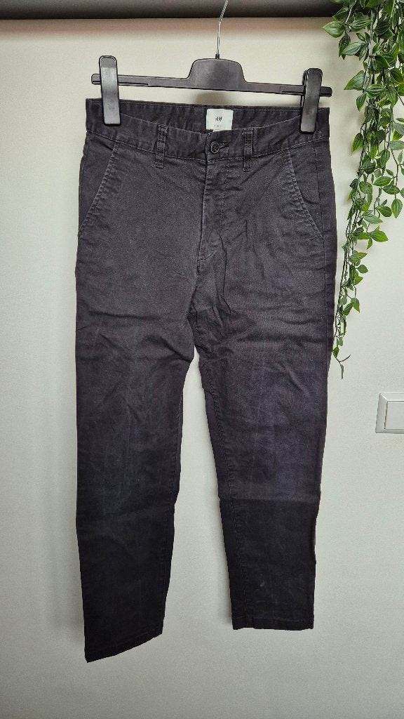 Heren chino Slim Fit | Antraciet/zwart | maat 28/30, Kleding | Heren, Broeken en Pantalons, Zwart, Ophalen of Verzenden, Zo goed als nieuw