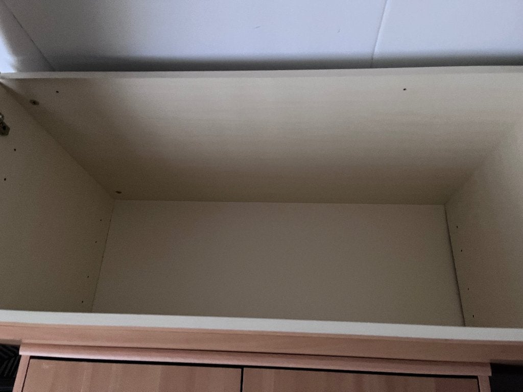 Opzetkast met drie deurtjes, Ophalen, Gebruikt