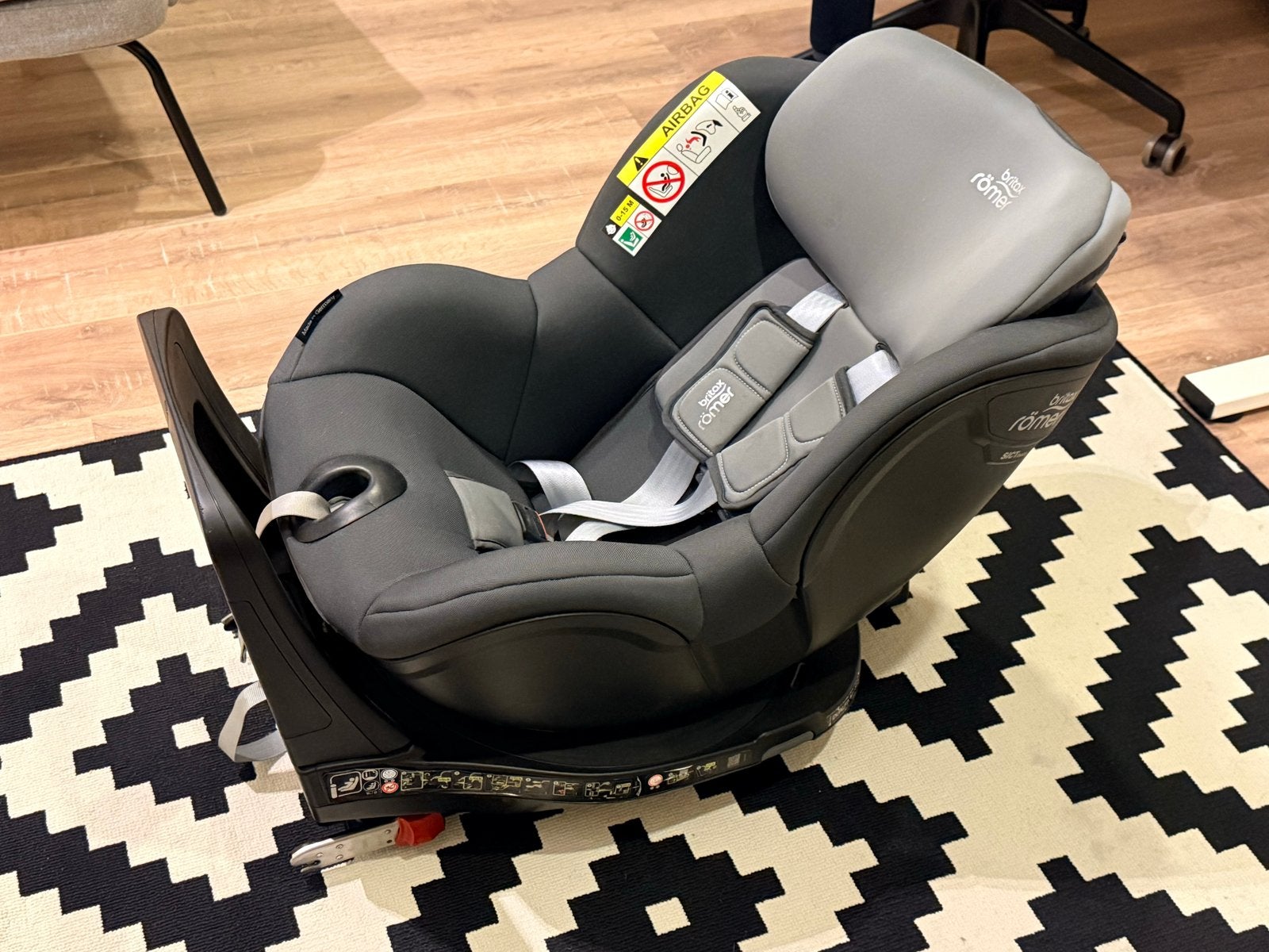 Britax Römer DUALFIX M i-SIZE autostoel, Kinderen en Baby's, Autostoeltjes, Ophalen, Romer, 0 t/m 18 kg, Verstelbare rugleuning