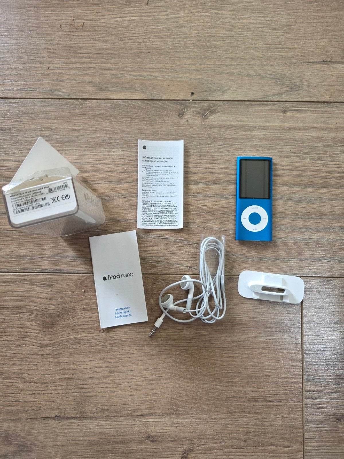 Apple iPod Nano 4GB Blauw (Model A1285), Ophalen of Verzenden, Nano, 2 tot 10 GB