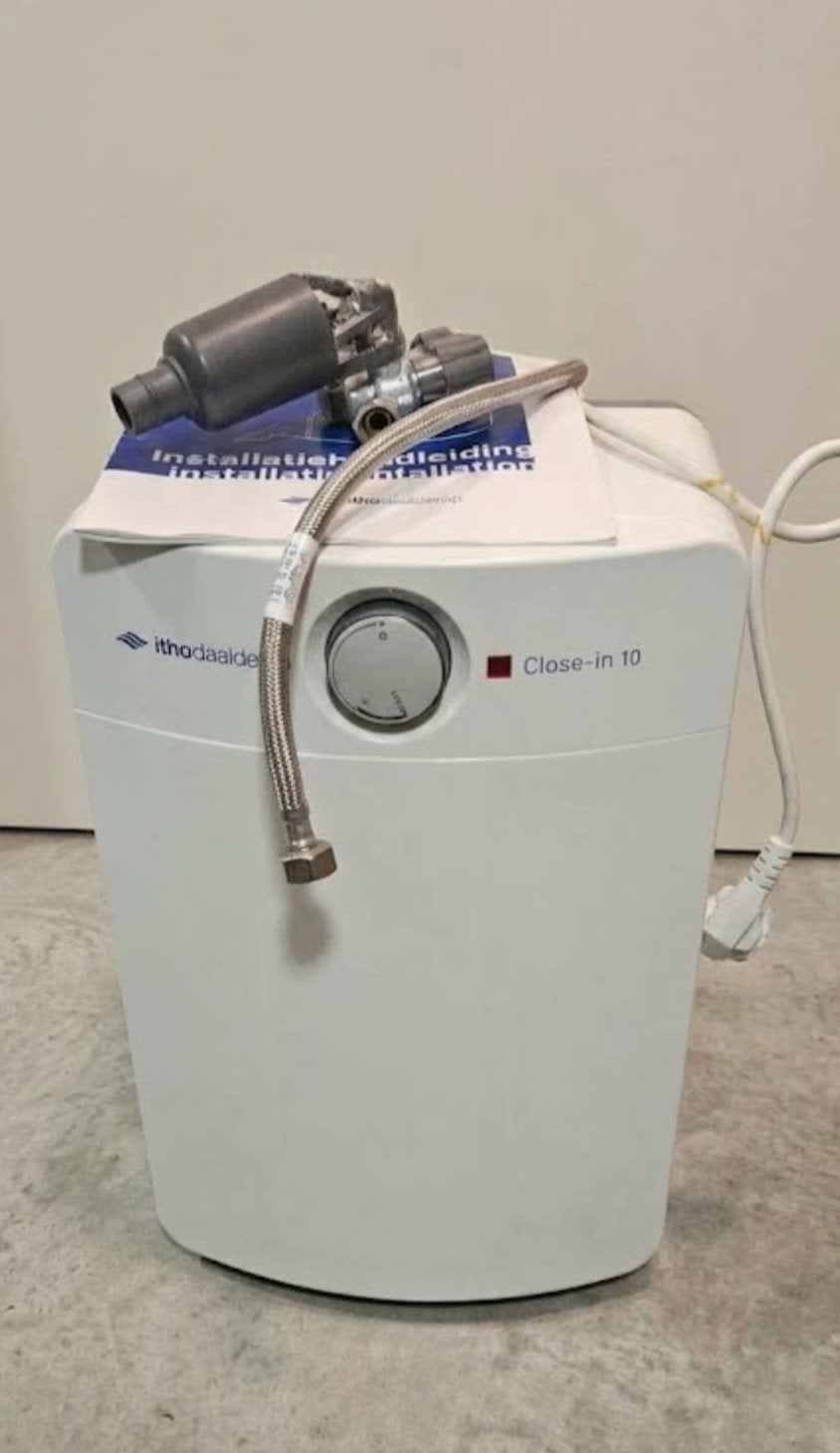 Itho Daalderop Close-in 10 liter boiler, Ophalen