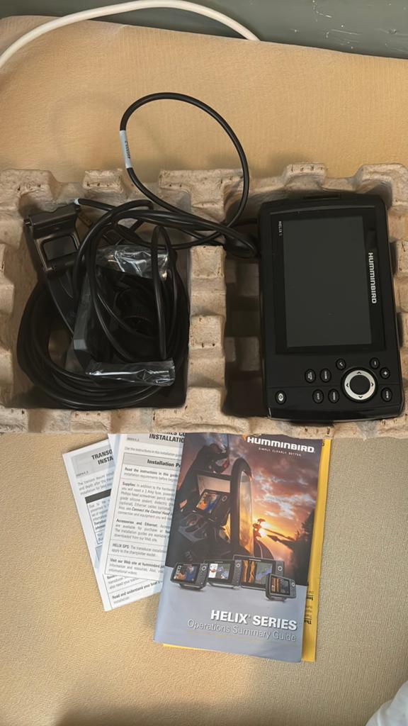 Humminbird Helix 5 fishfinder, Watersport en Boten, Ophalen of Verzenden, Zo goed als nieuw