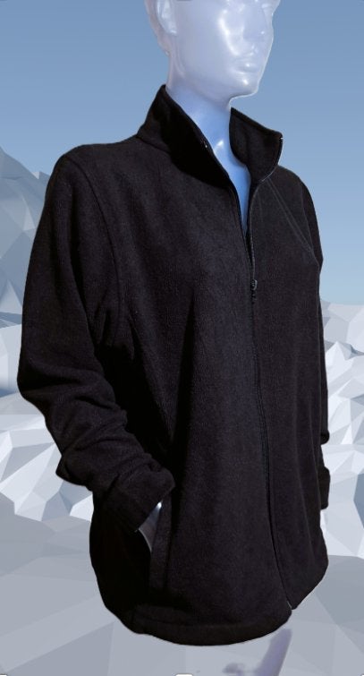 WOOLRICH 🍂fleece vest ritssluiting mt L, Kleding | Dames, Truien en Vesten, Verzenden, Zwart, Maat 42/44 (L), Zo goed als nieuw
