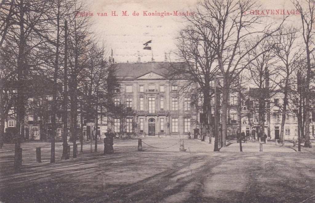 18941 Den Haag Paleis Koningin moeder 1909 Leidschendam, Verzenden, Voor 1920, Gelopen, Zuid-Holland