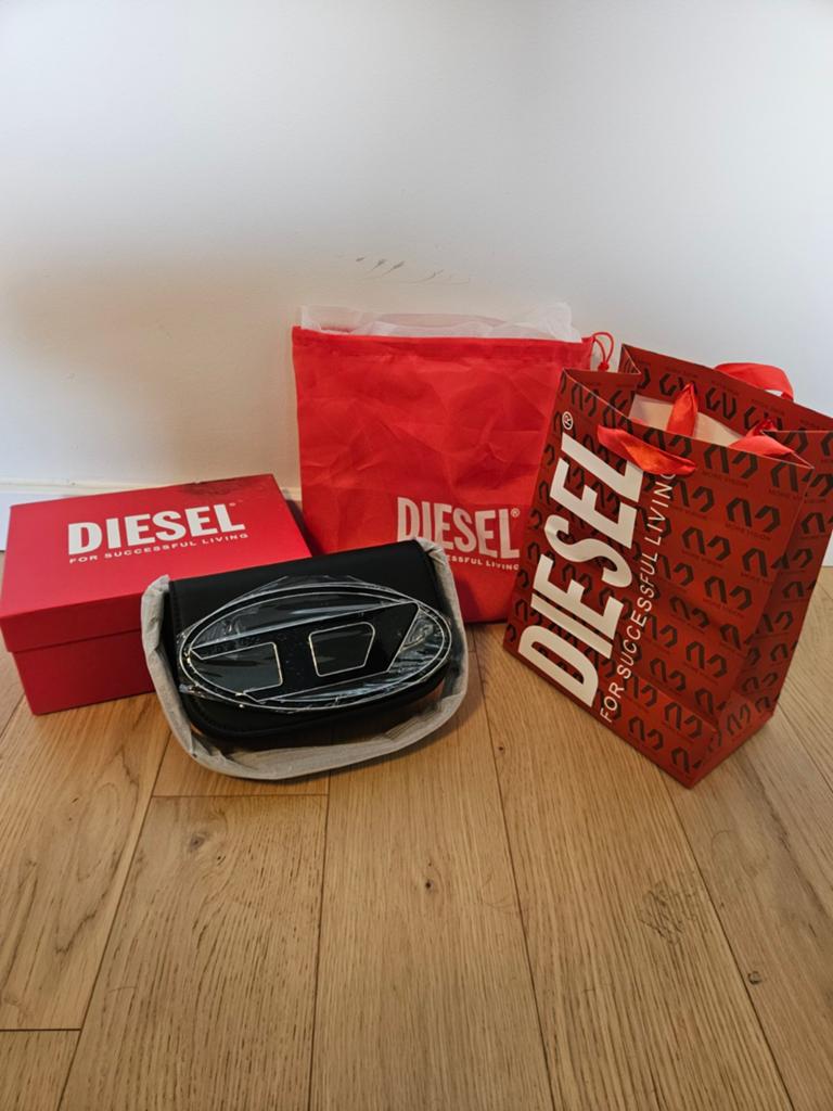 Nieuwe Diesel Handtasje Zwart met Originele Verpakking, Ophalen of Verzenden