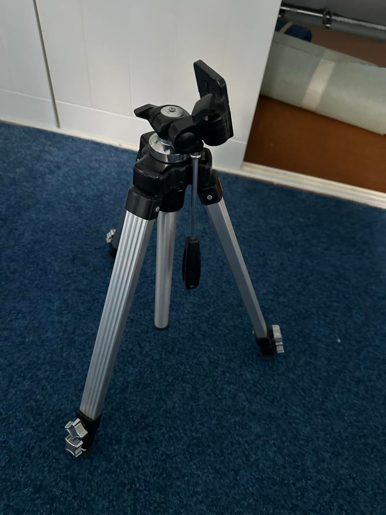 Gebruikt driepoot statief met balhoofd, Audio, Tv en Foto, Fotografie | Statieven en Balhoofden, Ophalen, Driepoot, Zo goed als nieuw