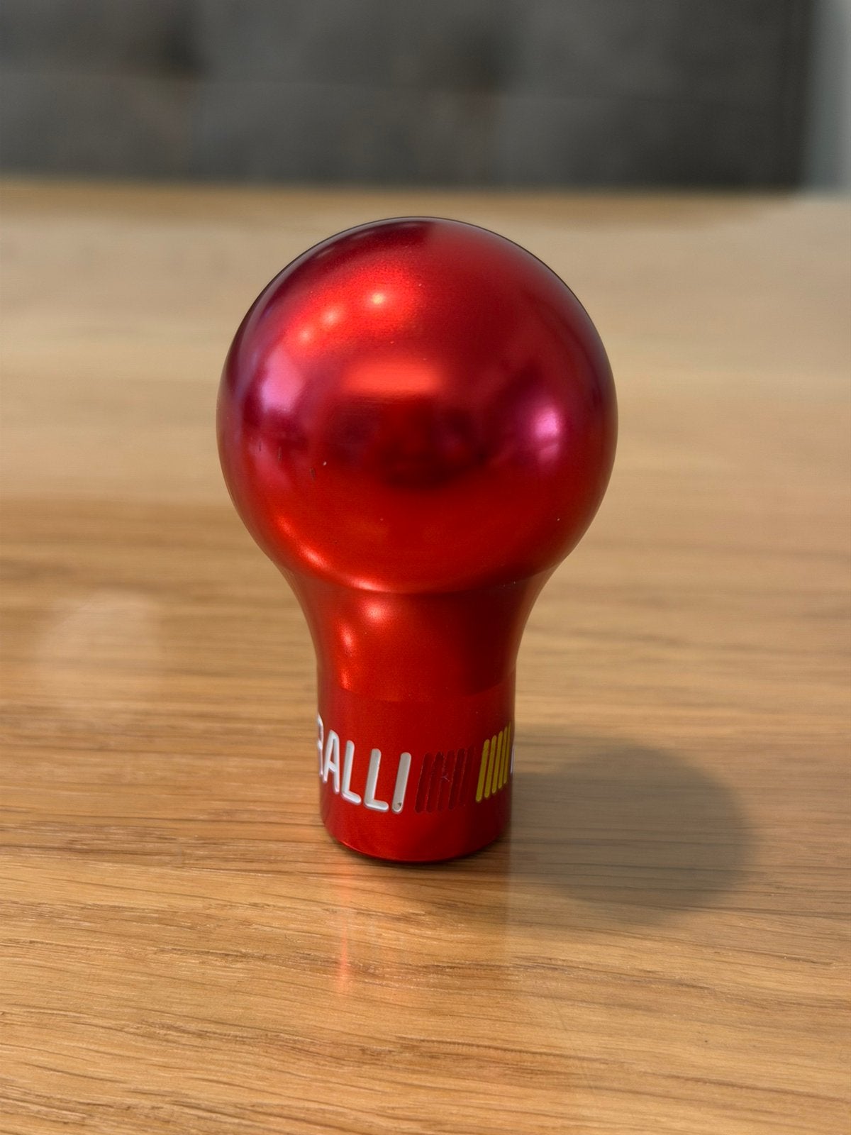 Ralliart schakelpook rood metaal aluminium universeel pook, Ophalen of Verzenden